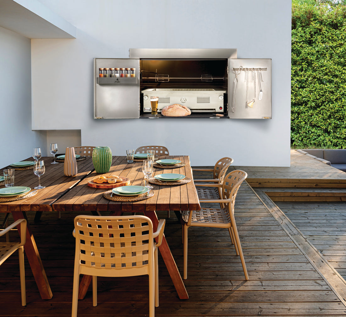 Infiniti Built in Gas braais