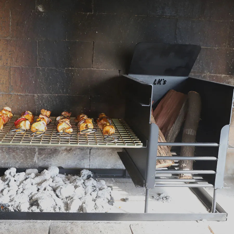 Ember maker braai grid stand