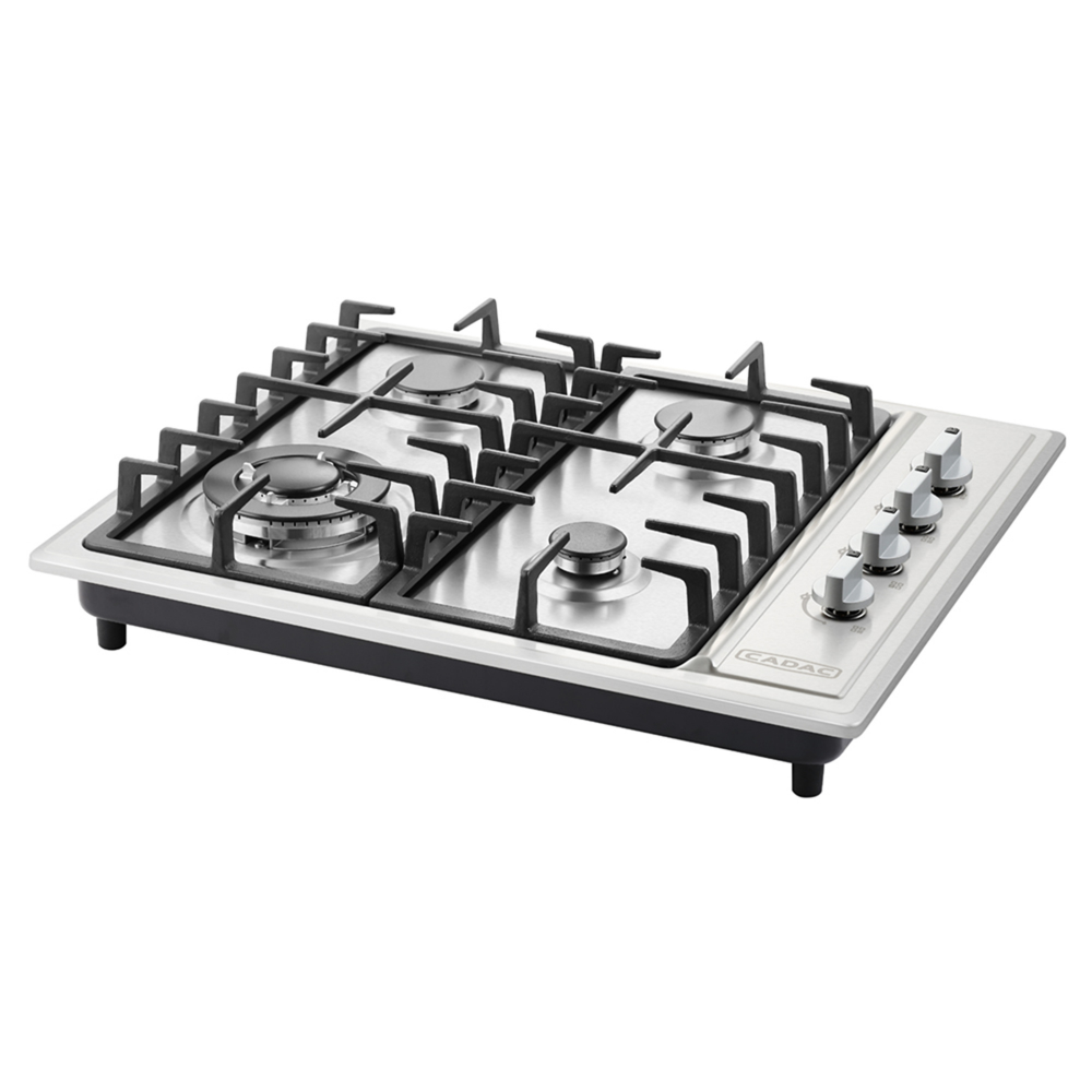 4b gas hob with side knobs