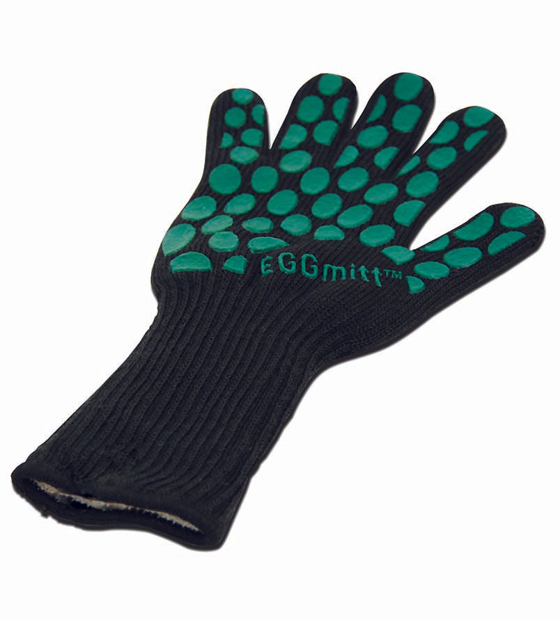 Big Green Egg mit glove