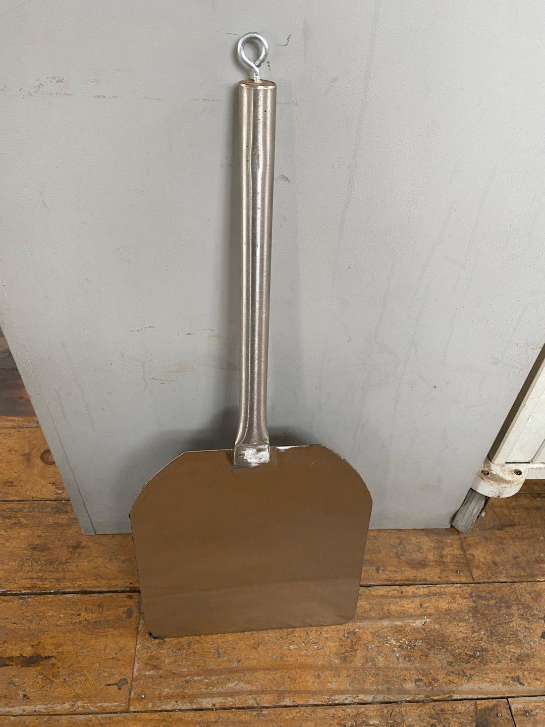 Pizza square paddle stainless steel