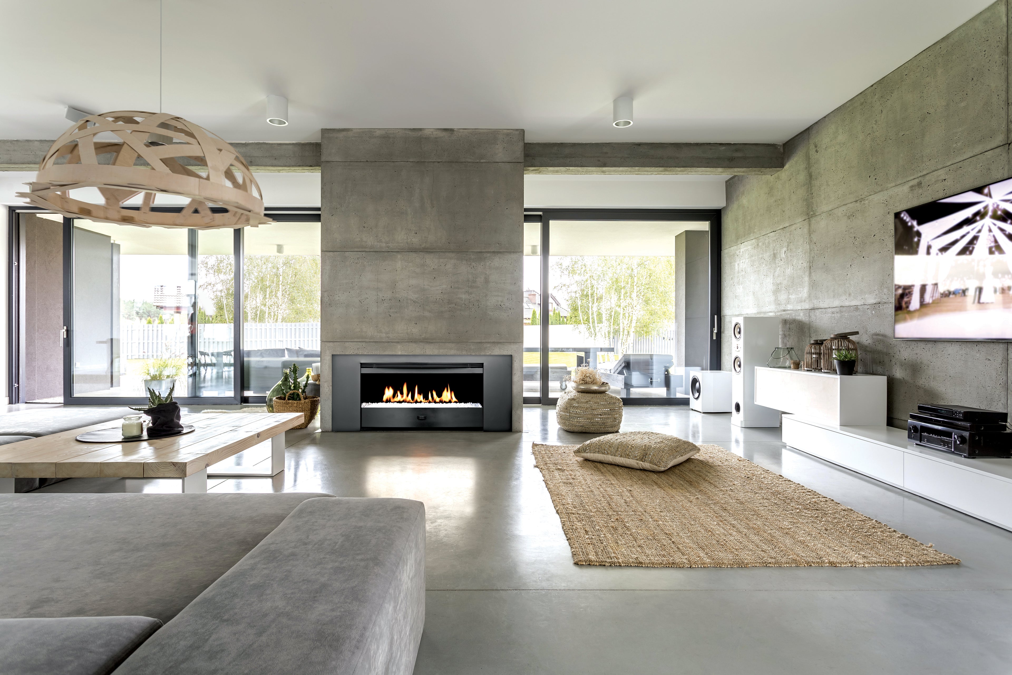 INFINITI CLASSIC BUILT IN UNIT GAS FIRE PLACES