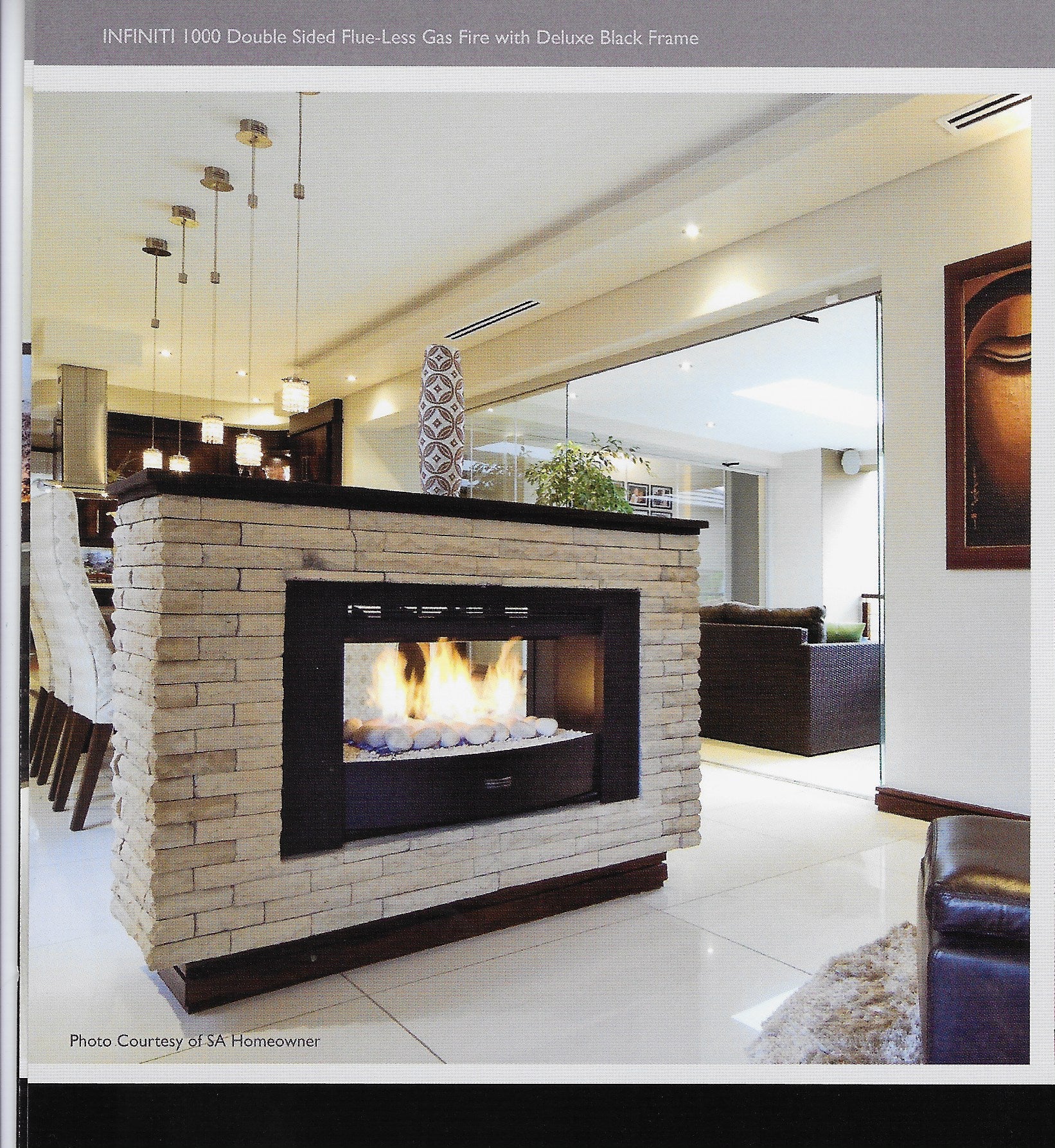 INFINITI CLASSIC BUILT IN UNIT GAS FIRE PLACES