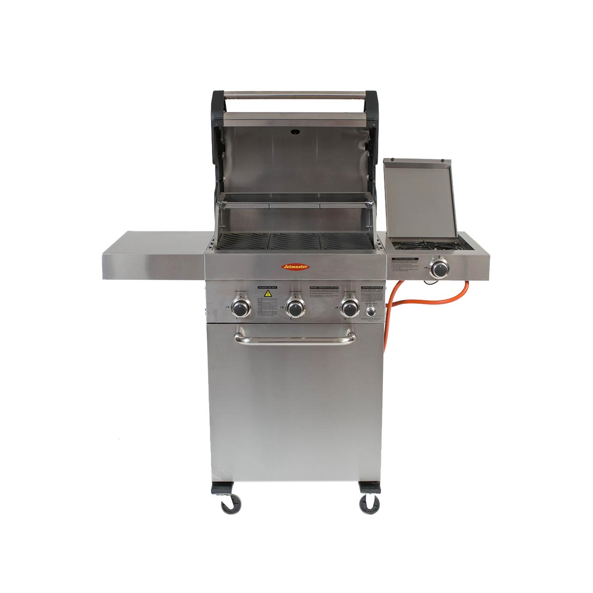 3 Burner Stainless steel gas braai