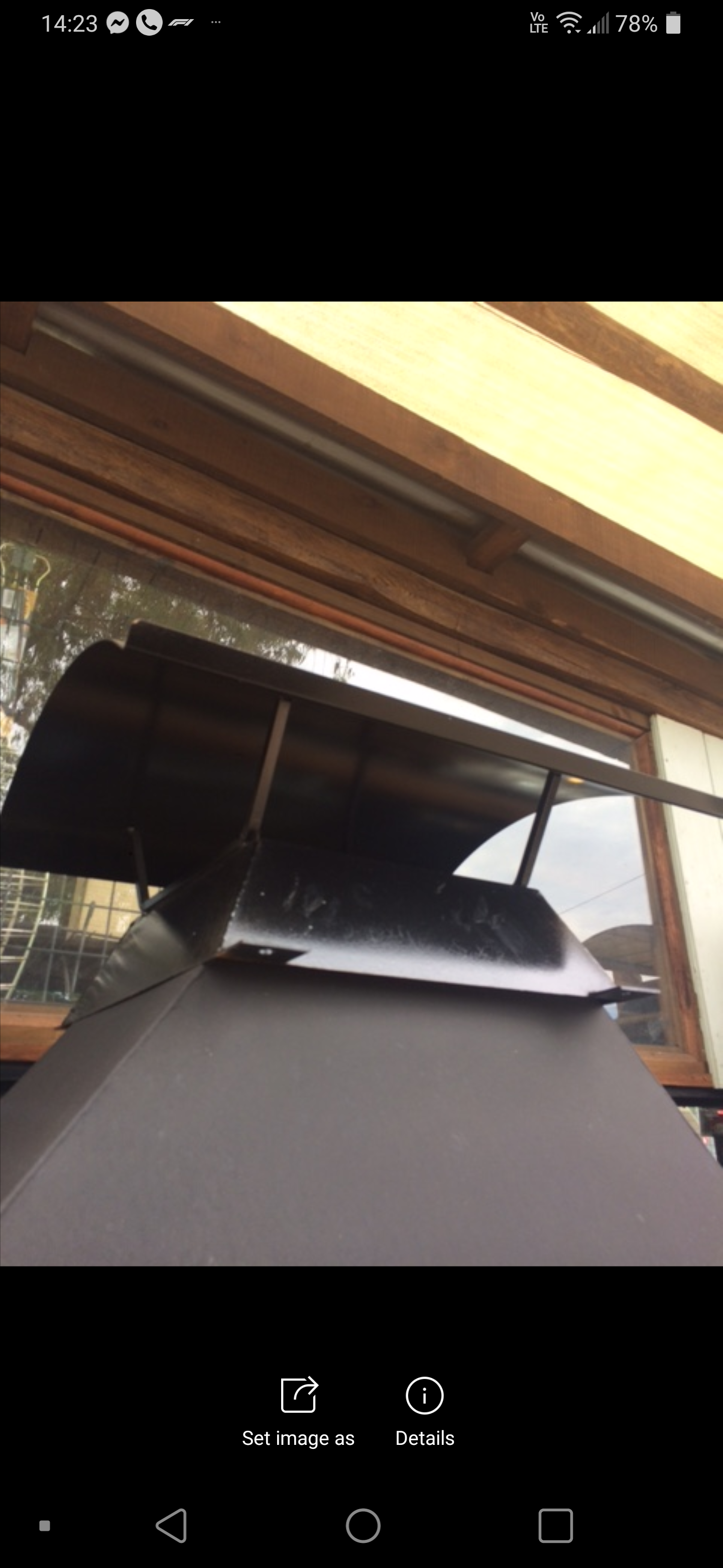 Fixed Cowls Mild Steel Black or Stainless steel