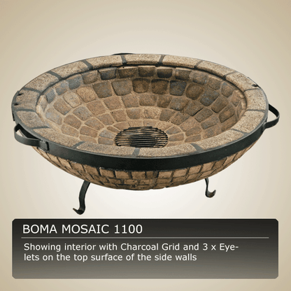 1100 Mosaic Pit Fire