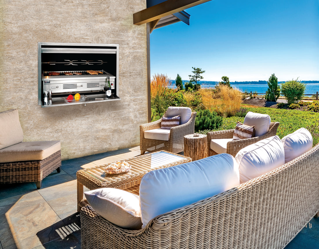 Infiniti Built in Gas braais