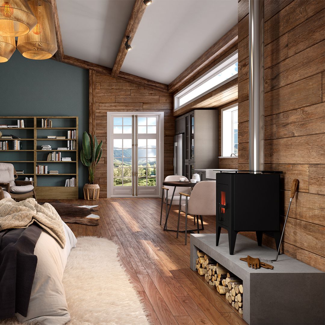 Nano 580 Heater fluepipes included