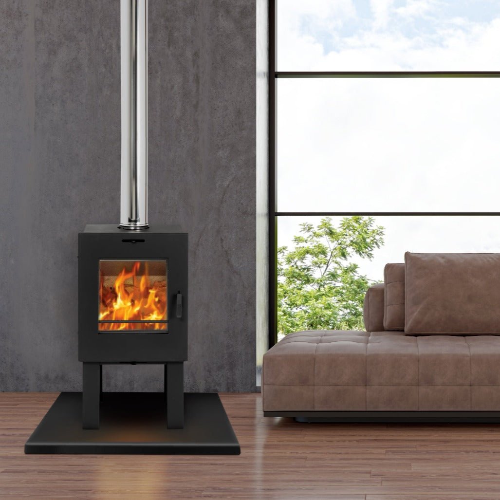 INFINITI ARDOR FREESTANDING  SINGLE SIDED Convection wood stoves