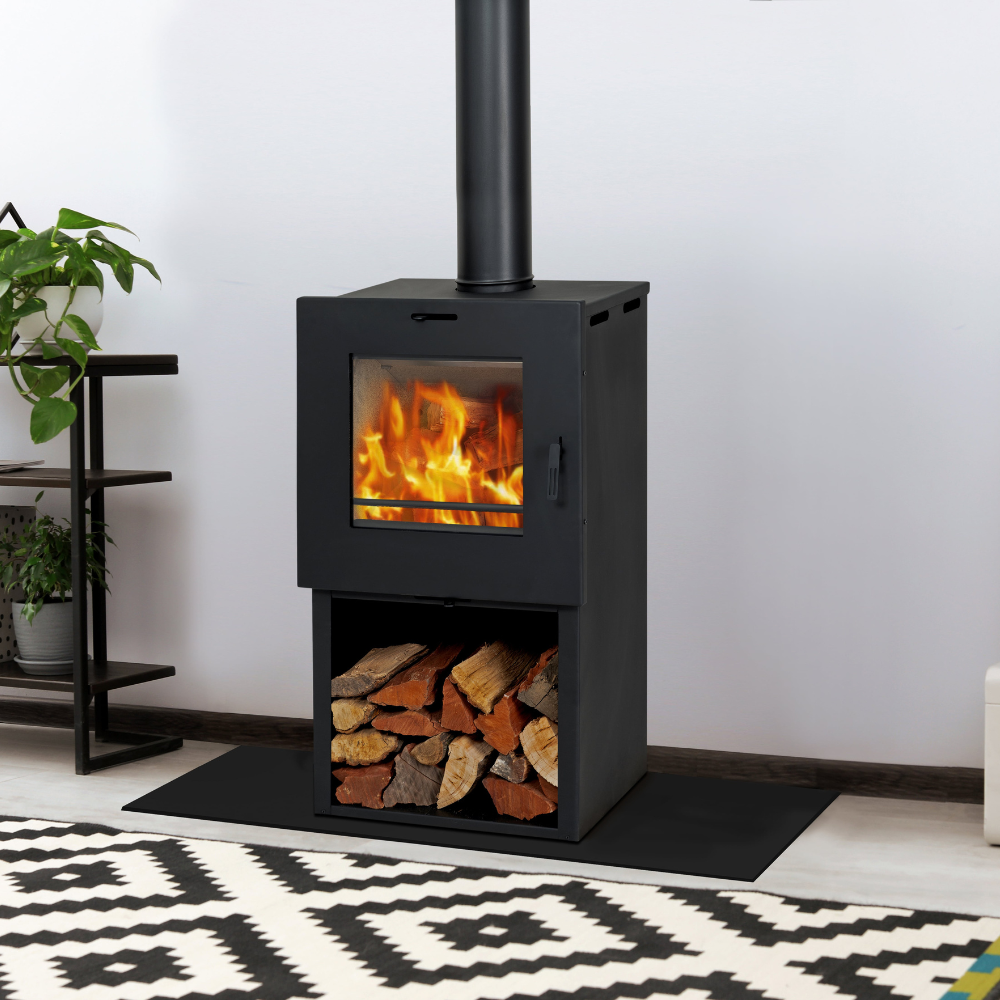 INFINITI ARDOR FREESTANDING  SINGLE SIDED Convection wood stoves