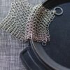 Chain mail scrubber