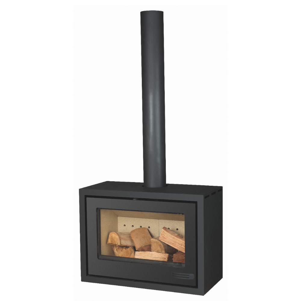 INFINITI FREESTANDING  8, 10 & 13 KW SINGLE SIDED CONVECTION BOX wood burning fireplaces