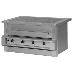 Chado hybrid 4 Burner counter top braai