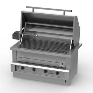 Chado hybrid 4 Burner counter top braai