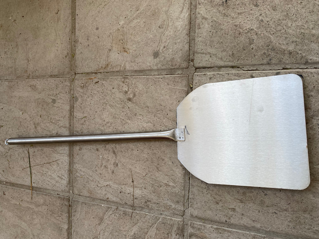 Pizza square paddle stainless steel