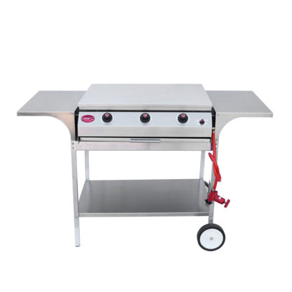 3 burner Chef mobile nitro high pressure gas braai